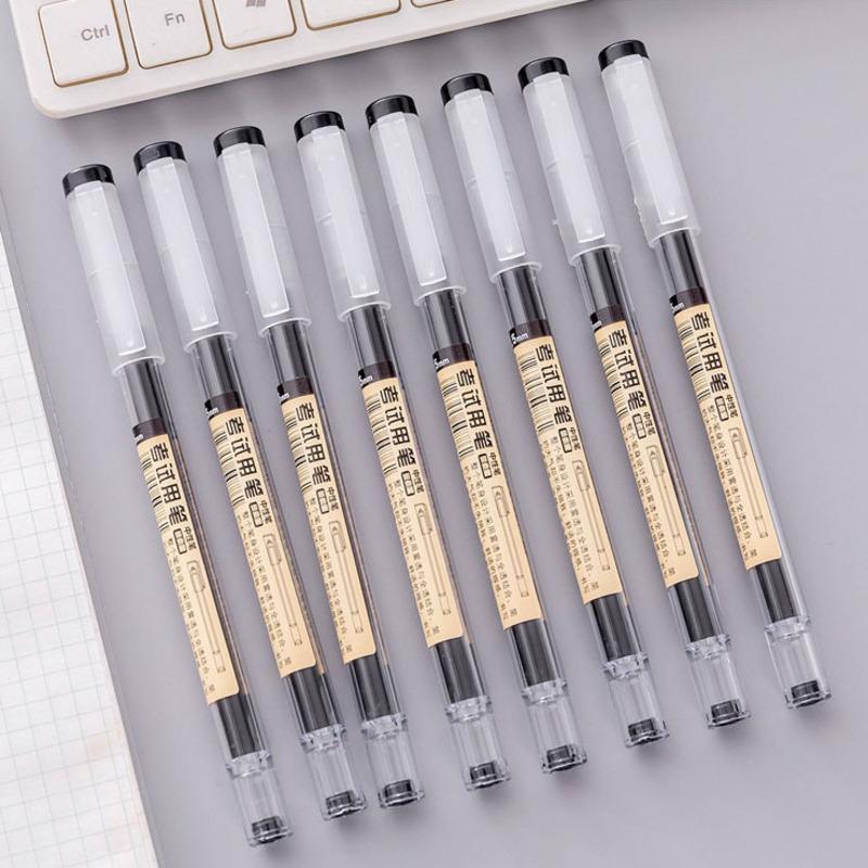 1 Stück Schreibwaren Niedlich Gerade Hohe Kapazität Stift Schule Bürobedarf Gel Stift