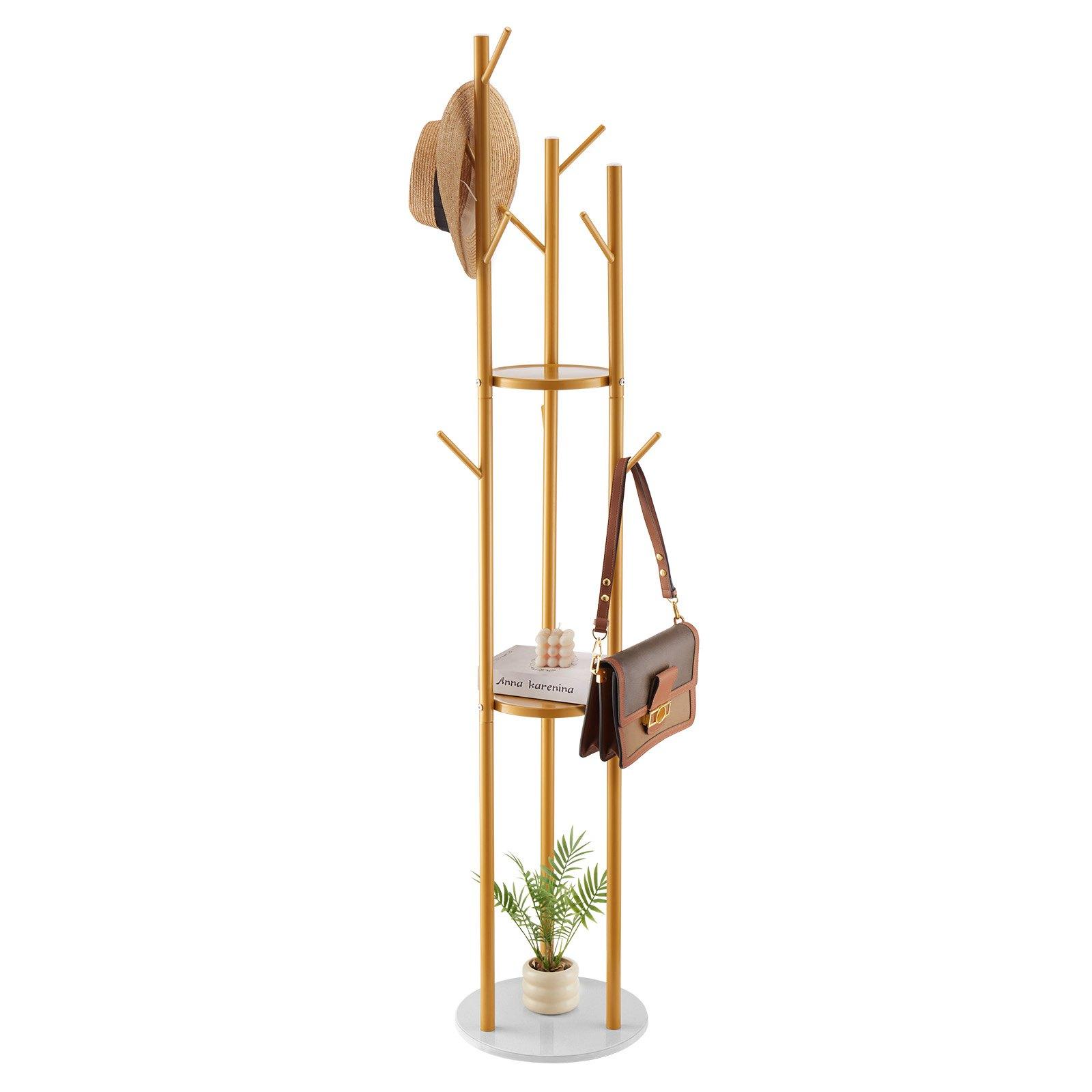 VEVOR Coat Rack, Freestanding Coat Rack