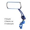 360° Outdoor Adjustable Cycling Rotate Aluminium Alloy Bicycle Mirror MTB Bike Rearview Motorcycle Looking Glass Handlebar