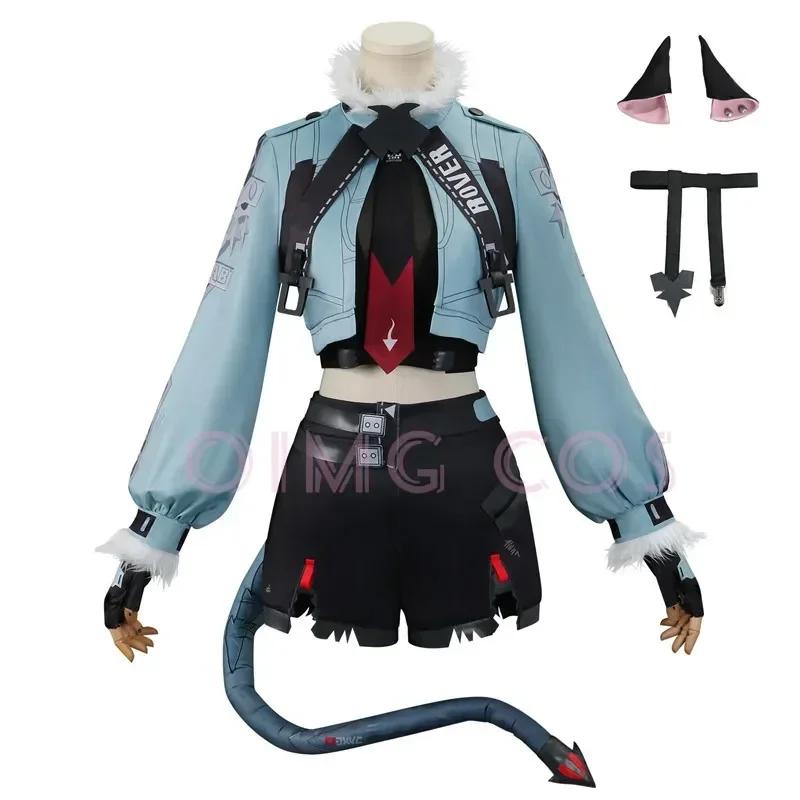 Zenless Zone Zero Jane Doe Adult Cosplay Carnival Anime Uniform Halloween Party Masquerade Women's Game Costume