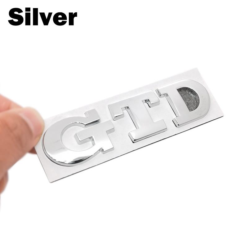 

GTD автомобильные наклейки эмблема задний значок для V1OLKSWAGEN Golf 2 4 5 6 7 8 R MK4 MK5 MK6 MK7 style 1