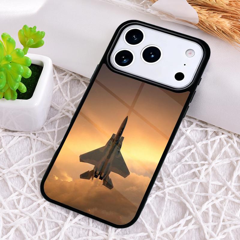 Fighter Planes Phone Case for iPhone 17 Air 16 15 11 12 14 13 Pro Max Shockproof Cover