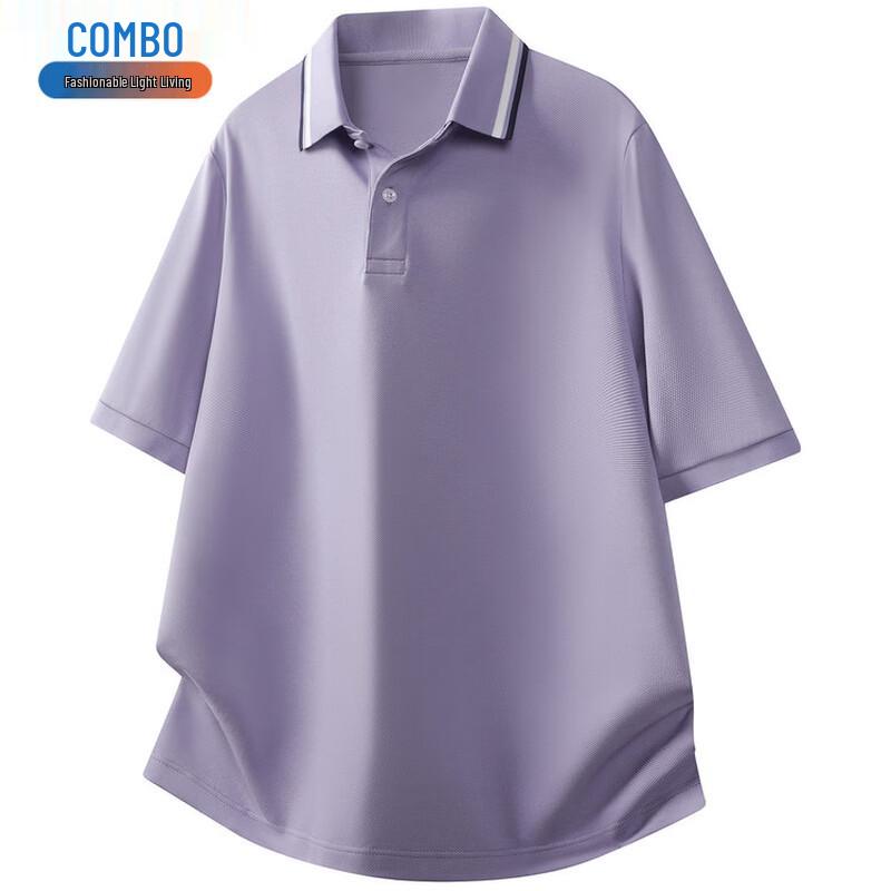 Kangbo Men s Old Money Style Modal Blend Polo T-Shirt 2XL