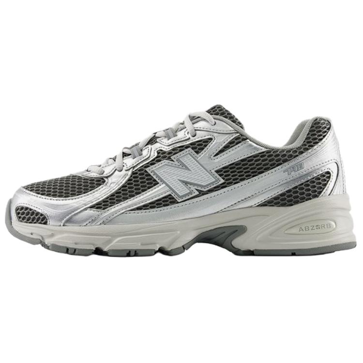 New Balance NB 740 Массивные кроссовки Унисекс Серебристо-серые U74096I 42