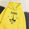 Fashion Womens Hoodies Paris France Eiffel Tower