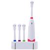 Rotation Batterie Elektrische Zahnbürste 3 stücke Ersatz Weichen Bürstenkopf Rotierenden Zähne Elektrische Bürste