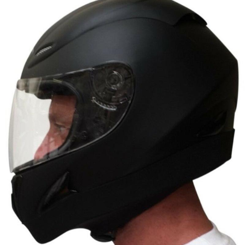 Motorcycle Cycle Helmet Wind & Noise Blocker 1PC Black Warm Helmet Wind Blocker