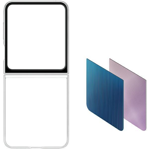 Étui Samsung Ef-Zf731Ctegww Z Flip5F731 Transparent/Transparent Flipsuit Case