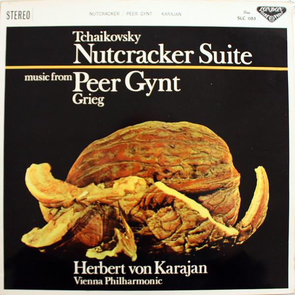 LP Record HERBERT VON KARAJAN WIENER PHILHAR Tchaikovsky Nutcracker Suite Grie SLC1185 LONDON 1962 Japan Classical Used