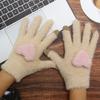 Winter Gloves Plus Velvet Thick Cold-proof Cycling Mesh Knitted Gloves Warm Unisex Gloves