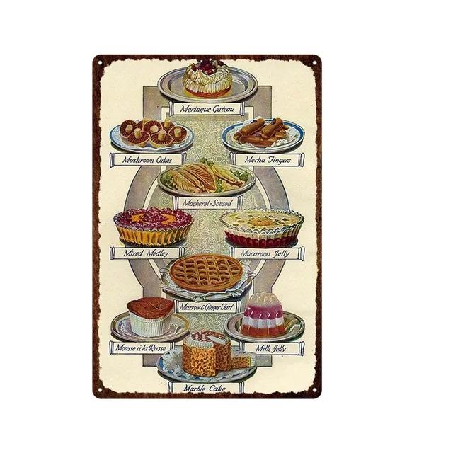 Vintage Coconut Milk Beach Bar Tin Sign  Southeast Asia Popcorn Beer Cafe Restaurant Kitchen Wall Decor Metal Poster