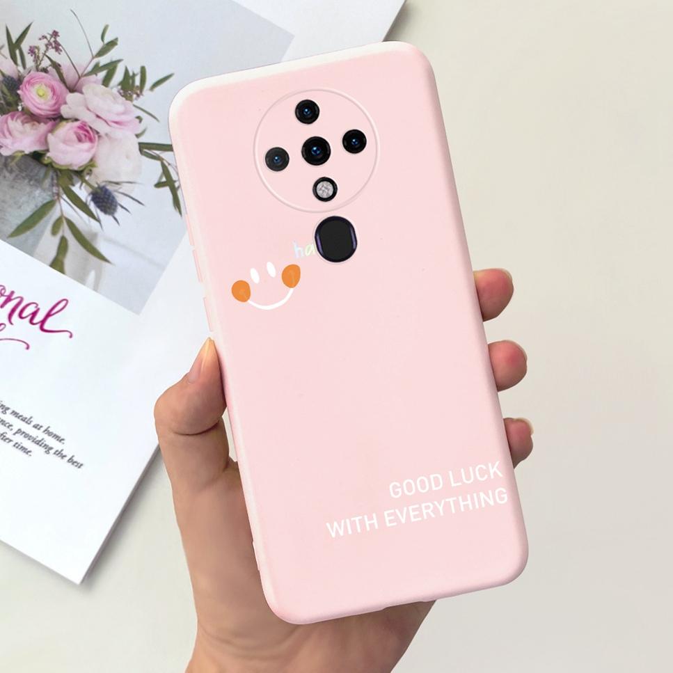 New For Tecno Spark 6 Case Space Astronaut Dinosaur Soft Silicone Black Pink Cover For Tecno Spark6 KE7 Bumper Phone Case Funda