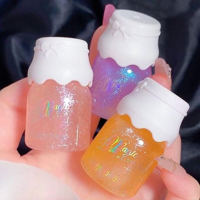 Gege Bear - Glitter Lip Gloss - 3 Colors #03 - 10g