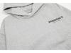 Cross Essentials Zweifarbiger Beflockter Hoodie Sweatshirt für Damen & Herren
