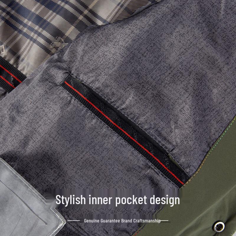 MONTAGUT Men's Autumn/Winter Business Casual Quilted Cotton Jacket