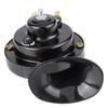 300Db 12V 48W Car Snail Air Horn Waterproof Train Horn Dual-Tone Loud Signal Super Loud Horn For Motorcycle Car Truck