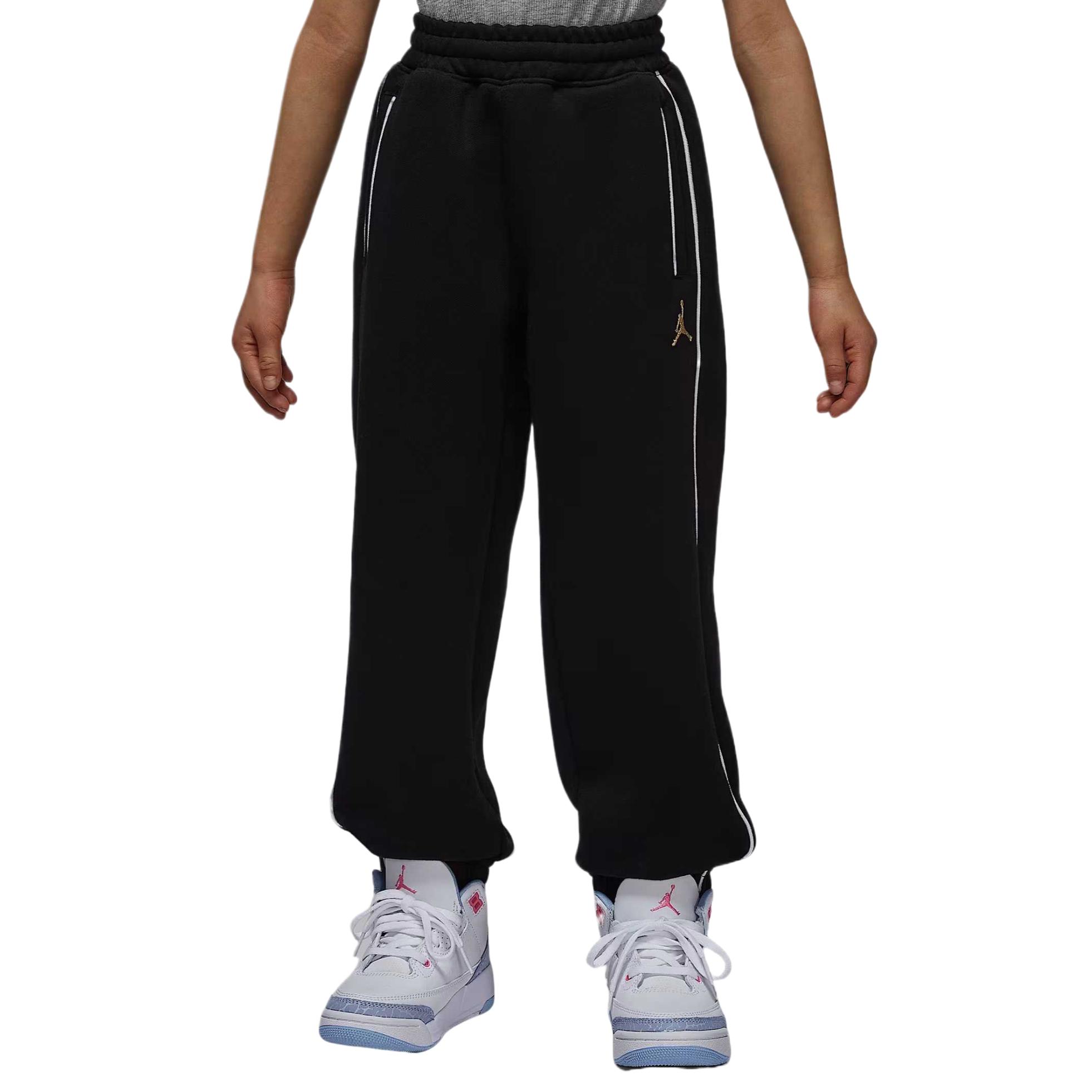 Jordan Knit Sports Pants Limited Edition Year Of The Horse Solid Color Elastic Fit Kids bottoms IR8334-010 6