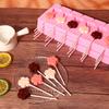 1Pc Silicone Lolly Mold Set With 12Pcs Lolly Sucker Sticks Candy Mold Sucker Molds And Chocolate Hard Candy Mold