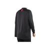 Nike Logo Print Half-Zip Pullover Sweatshirt Men Tops Black AO5183-081
