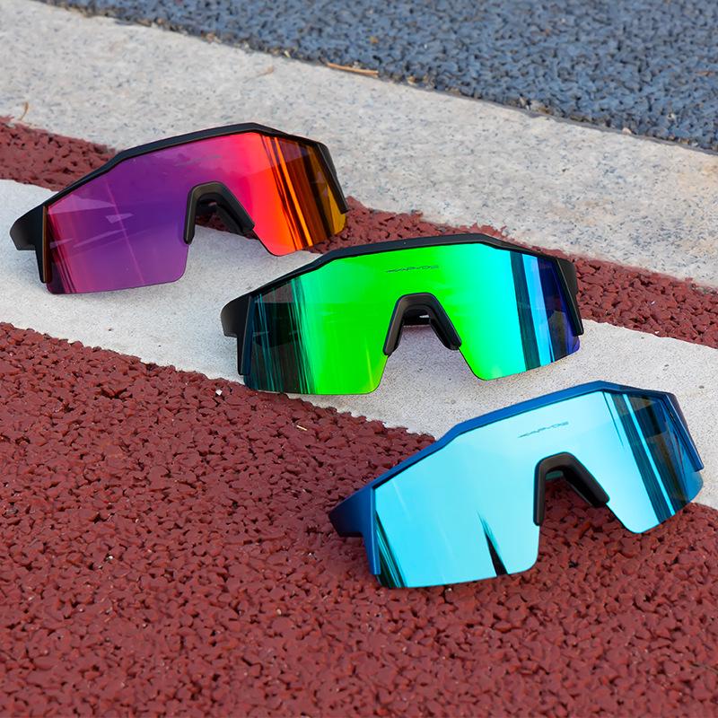 Kapvoe Polarized Cycling Sunglasses Windproof Mountain Bike Sports Glasses