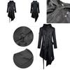 Elegante Chaqueta Frac Gótica Para Hombres Disfraz de Cosplay Perfecto Uniforme de Halloween