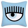 Fashion Trend Eyes Pillow Covers Cartoon Sofa Decorative Home Double-sided Printing Short Plush Cute Cushion Cover