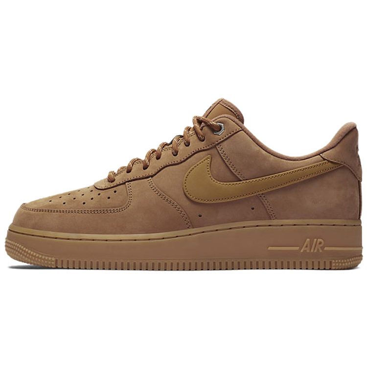 

Кроссовки унисекс Nike Air Force 1 Low Flax 2019 Tan Gum-Light-Brown Black CJ9179-200