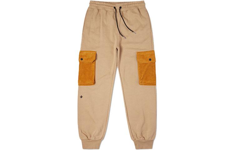 Converse Sports Pants Men s Khaki Thickened 10023524-A01 XXL
