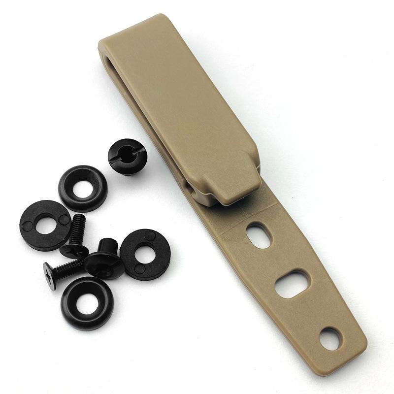 Clip de Curea Ușor Clemă de Talie cu Șuruburi Pentru Toc IWB Kydex Carcasă K Holder Husă Echipament de Exterior Accesorii DIY de Înlocuire