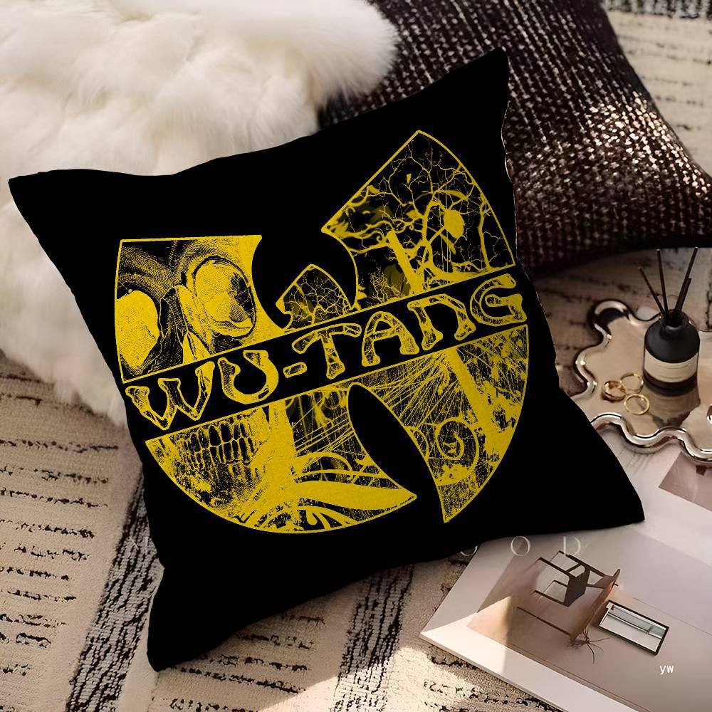 W-Wu-T-Tang C-Clan Group Cushion Cover Decorative Pillow Sofa Home Decor Case Pillow Cases