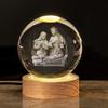 Creative luminous crystal cross for church activities, souvenirs, birthday gifts, office tabletop decorations