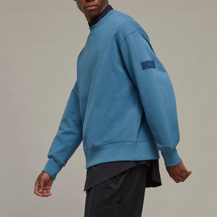 Y-3 SS23 FT Crew Sweatshirt Unisex Sweatshirt Blue IB4799