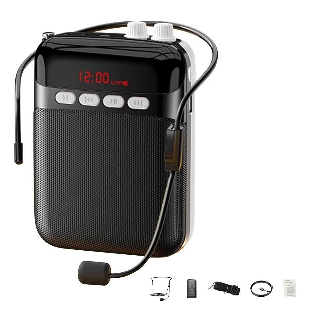 Rechargeable Wireless Microphone Portable Amplifier Loudspeaker  Teaching Environment
