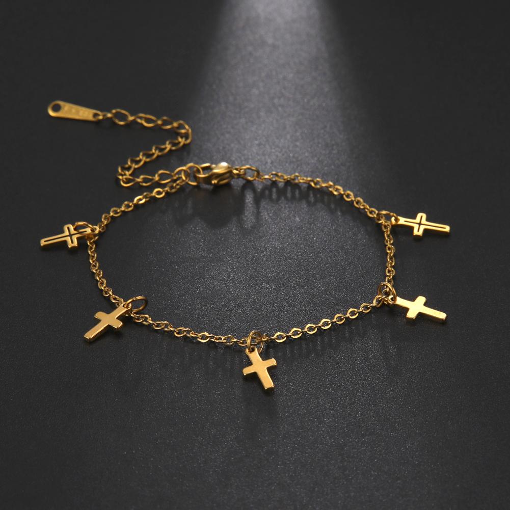 Korean Butterfly Crystal Bracelets on Hand for Women Stainless Steel Charm Bracelet Jewelry Valentine's Day Gift
