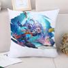 Couple Pillow Pillowcases  Honkai Star Rail Cushion Cover  Pillowcase Pilow Cases Sofa Cushions Covers for Bed Pillows