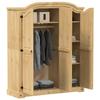 VidaXL Wardrobe Corona 151.5x52x186 Cm Solid Pine Wood, Storage Cabinet, Wardrobe Organizer, Cabinet, 4012158