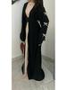 Pure Beauty Bow Long Robe Dress Abaya - Loriya 2025, Europe, America & Middle East Style, Model LR962