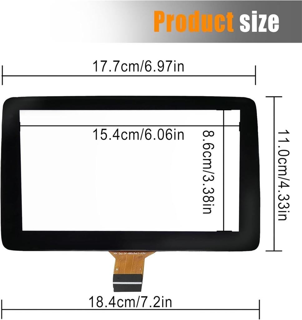 7" Touch Screen for Mazda 3/CX-3/MX-5