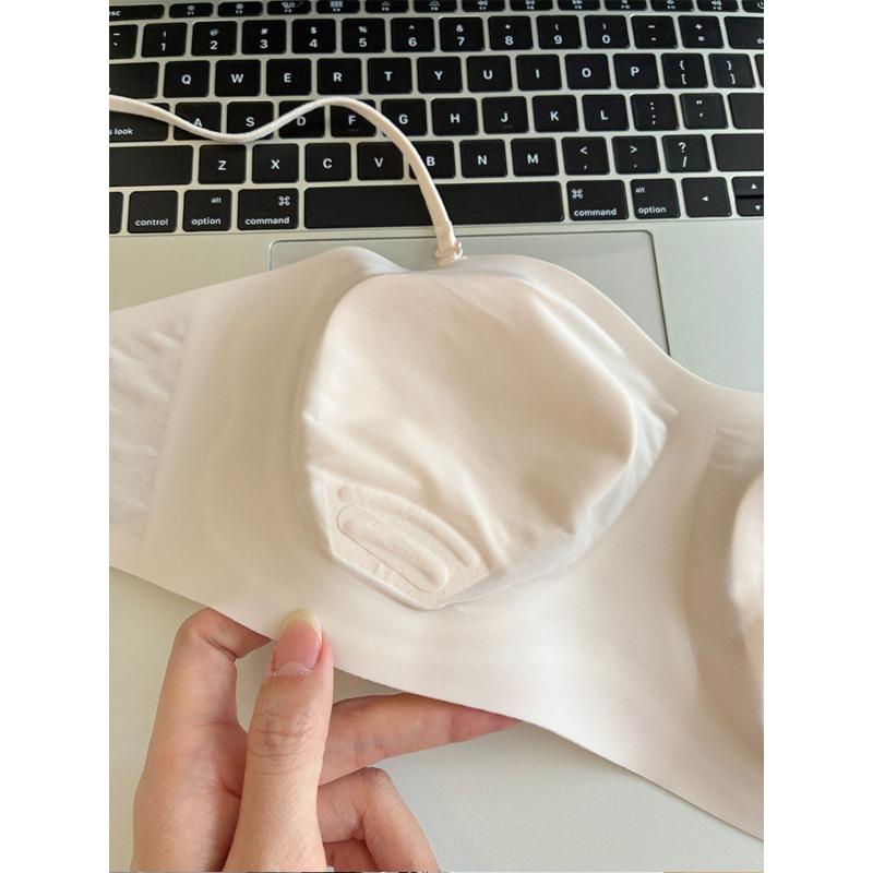 Japanese Style U Shaped Beautiful Back Breathable Thin Seamless Bra For Women