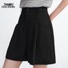 Peacebird High-Waisted Pleated Casual Pants AAGCG212N