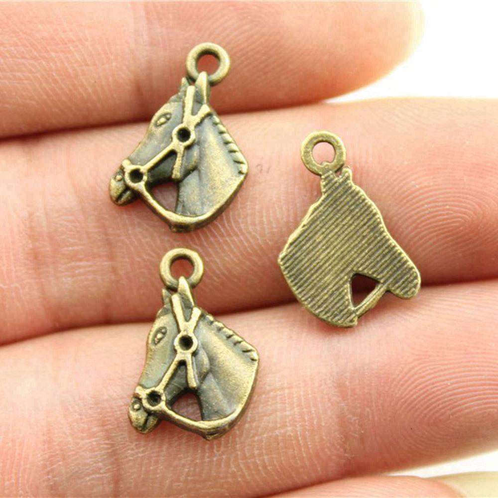 Charms Pegasus Horse Pendants Minimalist Jewelry Components QC095
