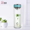 Xeno Double-Layer Glass Tea Infuser Bottle