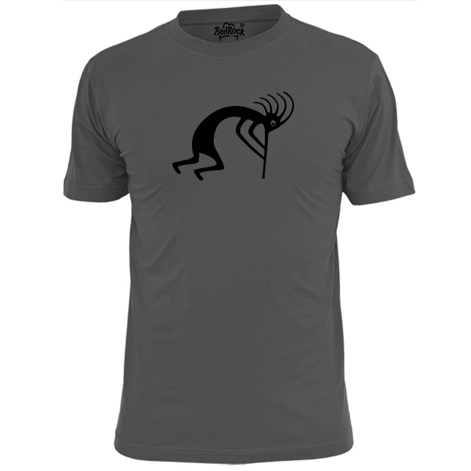 Mens Kokopelli Symbol T shirt Native American Fertility Deity XL