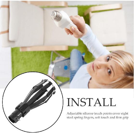 Bulb Changer Light Bulb Holder Light Bulb Remover Bulbs Changer Bulb Changer High Ceiling Broken Light Bulb Removal Tool Ceiling Light Bulb Changer