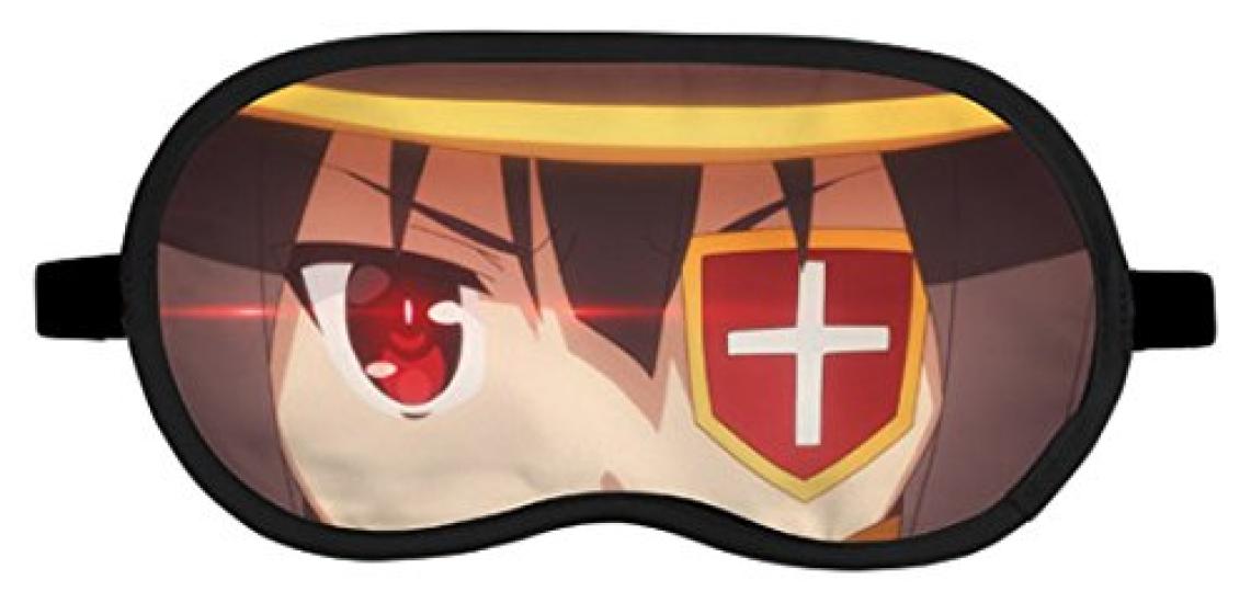 

COSPA Blessing on This Wonderful 2 Megumin Eye Free Made of and Polyurethane KonoSuba God s World! Mask, Size, Polyester, Cotton,