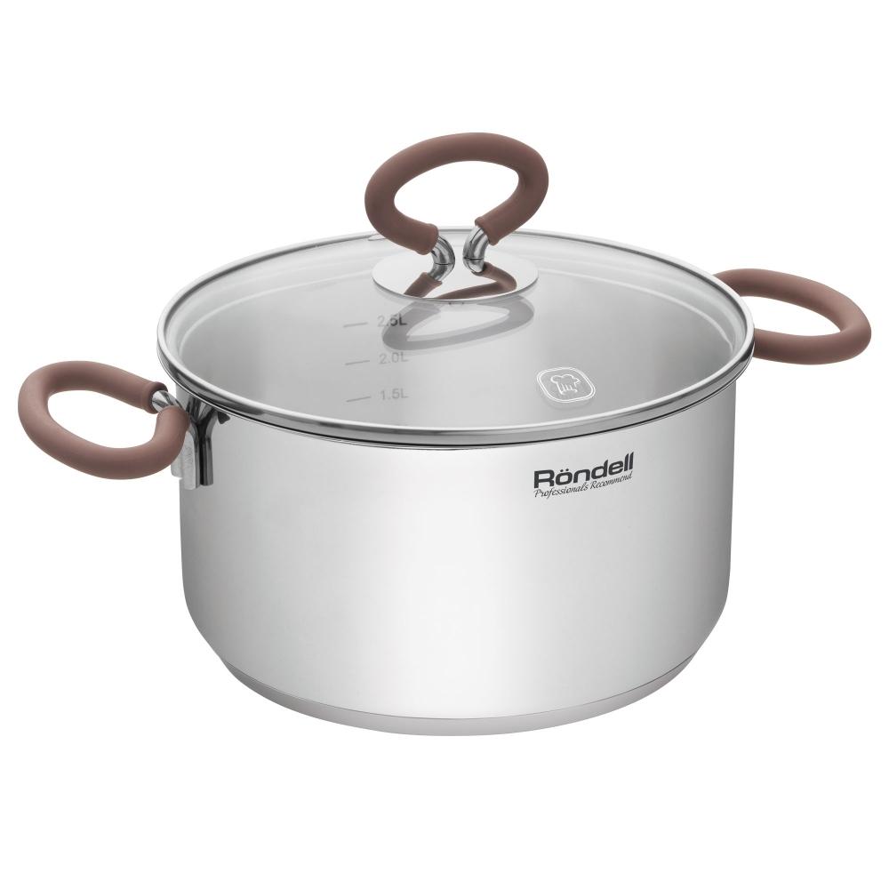 

Кастрюля с крышкой Rondell Rds-1600 24 см 5 1 л Etery