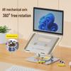 Aluminum Rotatable Laptop & Tablet Stand with Cooling & Height Adjustment