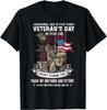 Memorial Day Is For Them Veteran's Day Is For Me US Veteran Gift Unisex T-Shirt