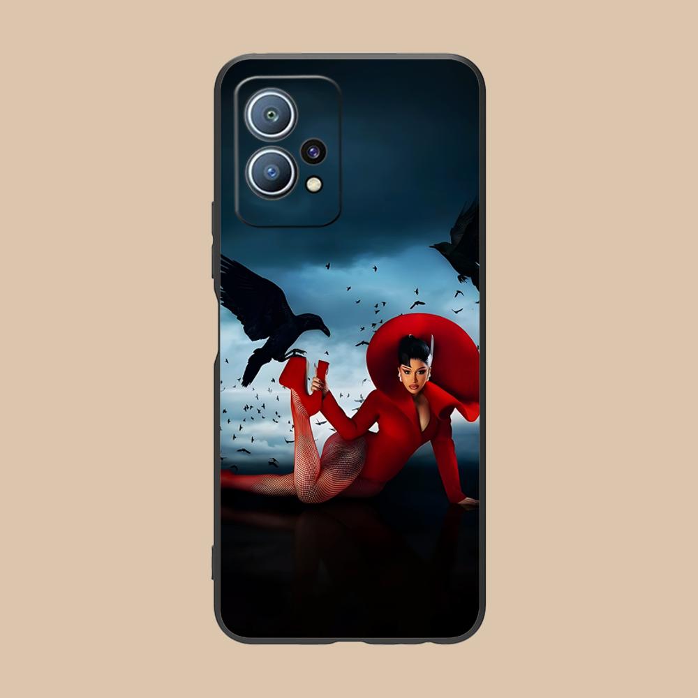 Cardi B Matte TPU Mobile Phone Case for Huawei P60 P50 P40 P30 P20 P10 P9 P8 Pro Lite Plus Colorful Printing Cover