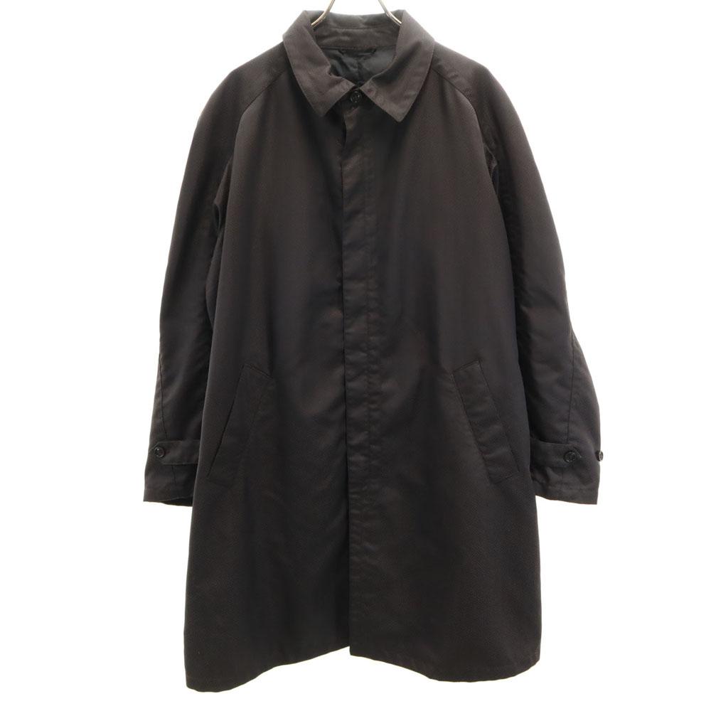 Armani Collezioni Made In Italy Herringbone Pattern Stainless Collar Coat Men's Used